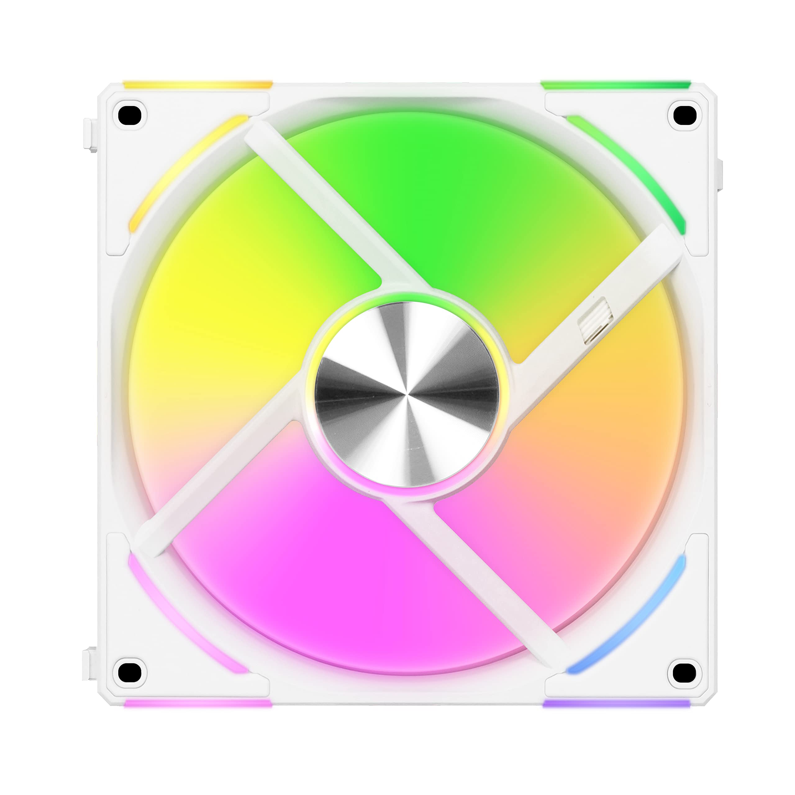 Amazon.co.jp: LIANLI 連結型ケースファン UNI FAN AL140 V2 ホワイト